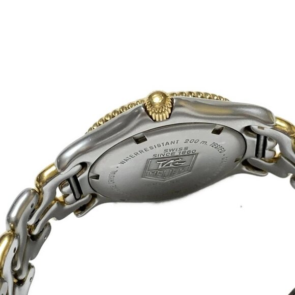 TAG Heuer Professional 200M Silver Gold Men's Wrist Watch 381-081325 - Picture 4 of 5